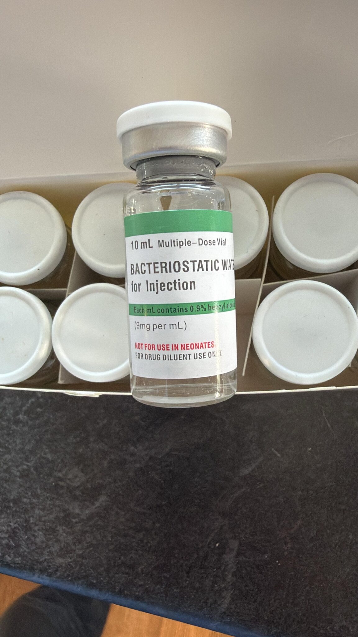 bacteriostatic water – sterile solution