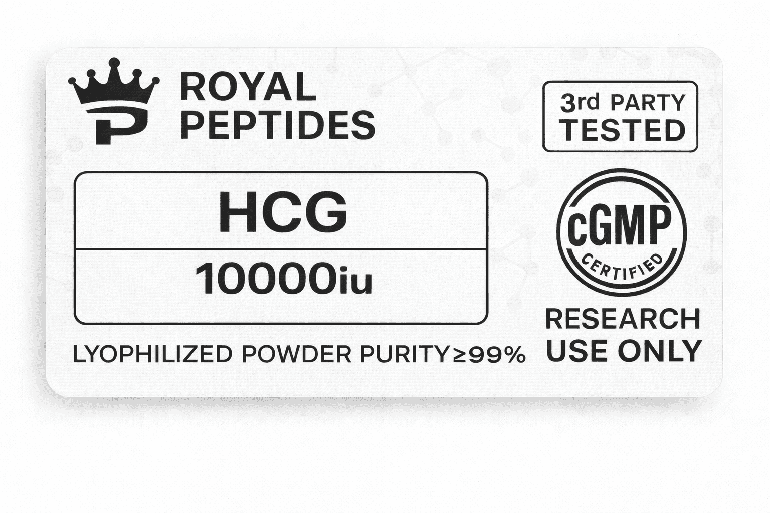 HCG 10000iu Research Kit - Image 2