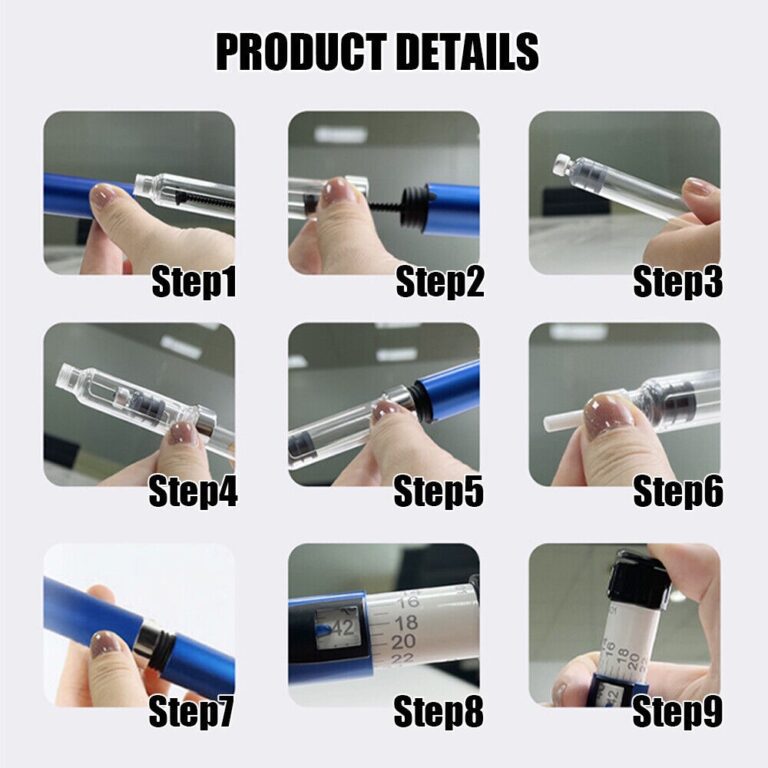 Precision Peptide Dosage Pen and Cartridge - Image 4